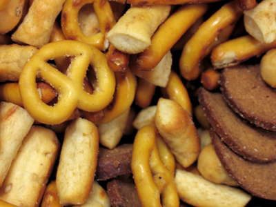 There`s only one thing wrong with this Chex Mix:  there`s no Chex.