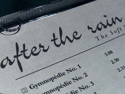 I listened to this CD, but it didn`t stop the rain.