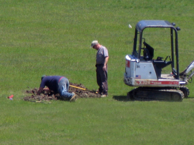 `The scrolls said the treasure would be right here!`