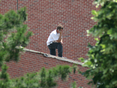 He tends to look down on everyone else.