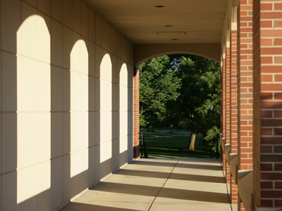 I woulda paid cash money to someone -- anyone -- to walk through there and cast a shadow, but nobody was around.