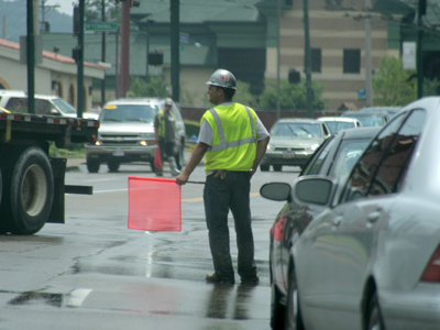 Center of attention.