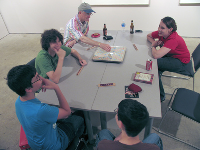 Scrabble is definitely not a spectator sport.