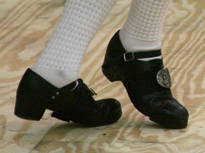 Irish dancing:  it`s the shoes.
