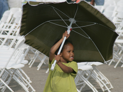 Prepared for anything.