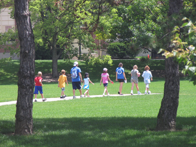 Woohoo!  Summer camp!  A lot more fun than June 14, 2006.