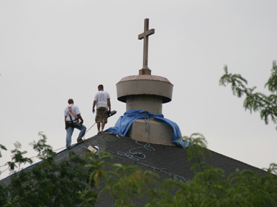 Lift high the cross of Christ, tread where His feet have trod.  As brothers of the Son of Man, rise up o men of God. WILLIAM MERRILL
