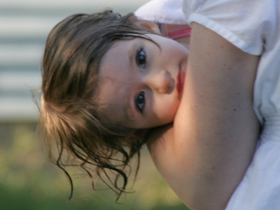 Thank goodness children are drip-dry.