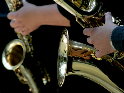 An old Stan Kenton tune.  It`s okay -- he wasn`t using it.