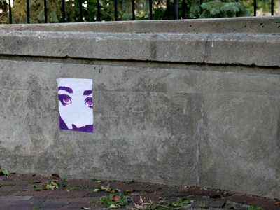 Provocative graffiti.