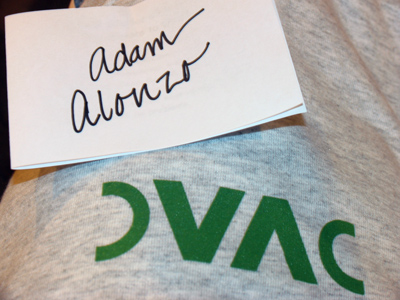 I attended the annual meeting of the Dayton Visual Arts Center and got a free T-shirt.