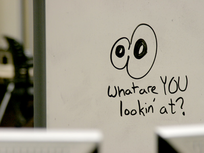 Markers and boredom.