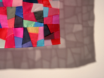 In the shadow of art.