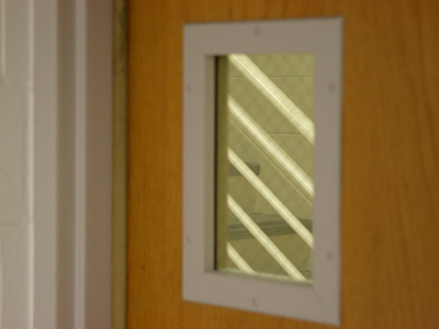 Through this door, the world leans a different direction.