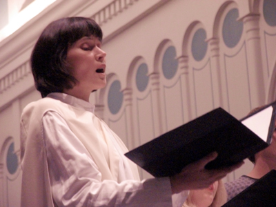 The longest, purest `Sanctus` you`ve ever heard.