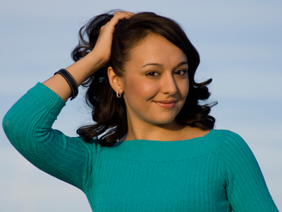 `Ohhh!  I look like my mother!` she said when she saw this.