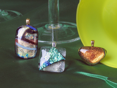 The yellow glassware (bought for 79 cents at Goodwill) was marked `MADE IN CHINA. FOR DECORATIVE PURPOSES ONLY.`  Uhh, toxic substances perhaps?