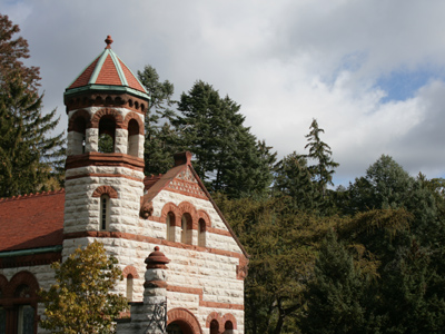 Another rare break in the clouds.