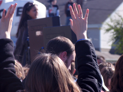 The appeal of free stuff.