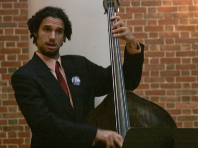 Jazz is a style of music suited for dark rooms, making it hard to photograph.