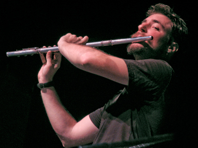  . . . but the flute and cello were harder to capture.