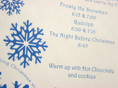 You know from looking at my picture on November 17 that snowflakes don`t have eight sides.