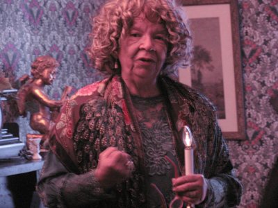 Christmas candlelight tour of the Dunbar House.