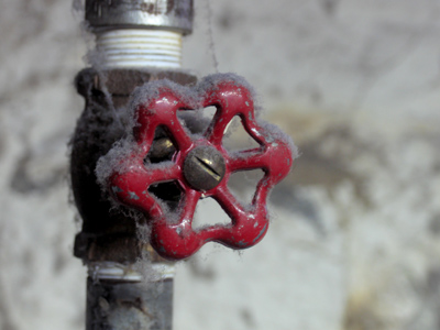 Scenes from a dirty laundry room.