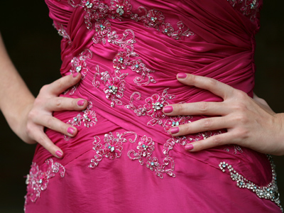 This dress cost $500.