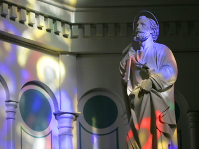 Much more colorful than his previous appearance on December 1.