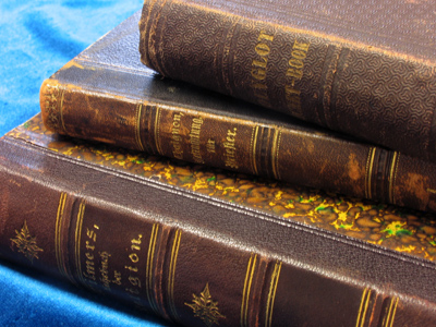 Selected for this photo just because they looked old.