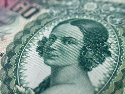 Very old Austrian currency.