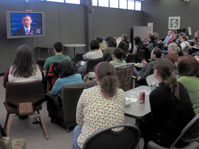 A million or two were there in Washington, but countless more watched.