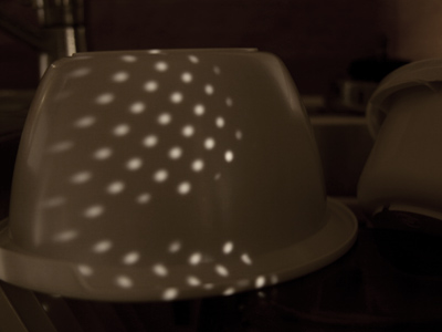 If I washed dishes more often . . . I would miss some interesting photos in the kitchen.