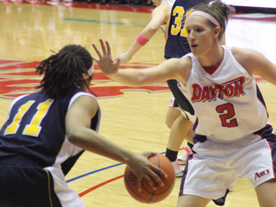 In-your-face defense.