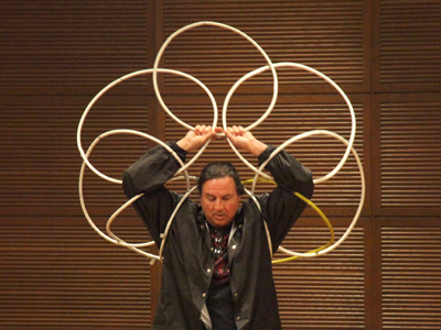 Dallas Chief Eagle just warming up.  This is nothing compared to what he can do.  Keep watching this page.