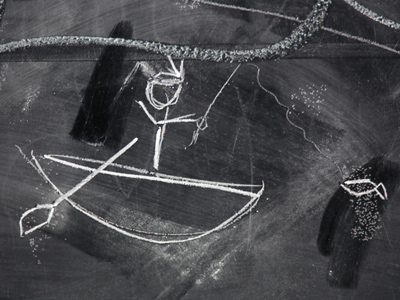 `The Old Man and the Sea` by Ernest Hemingway.