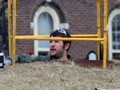 I wonder if he saw his shadow.