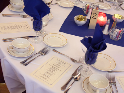 A fine dinner accompanied this evening`s photographs.