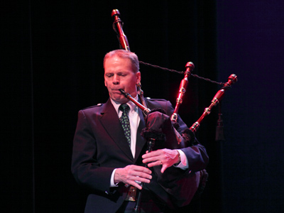 Any song played on the bagpipes seems really long.