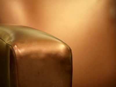 Shiny chair.