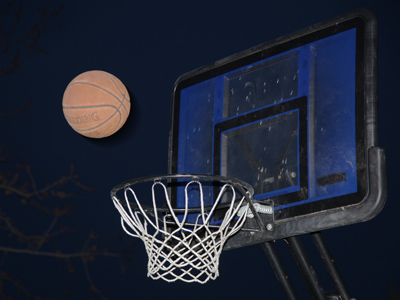 Late night hoops.