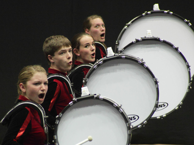 Hot on the heels of the color guard world championships comes the indoor percussion world championships.