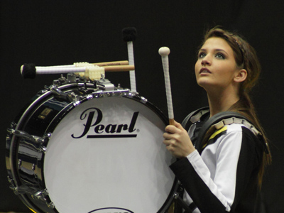 Little drummer girl.