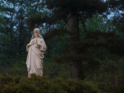 Outside the gallery, I finally make a picture of my own.