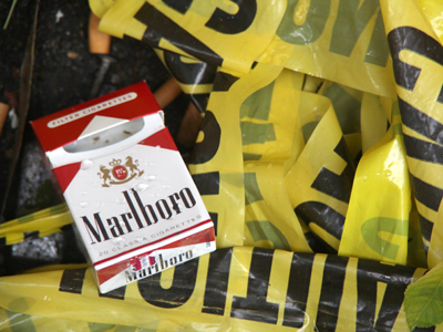 Despite the numerous cautions, people still smoke.