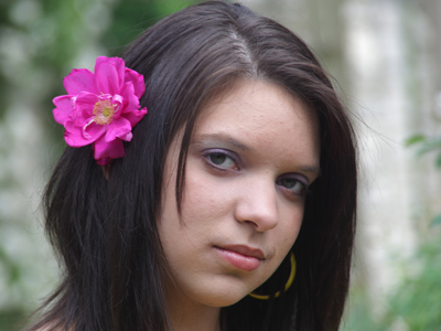 In a garden, one can find great natural beauty . . . 