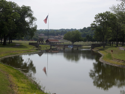 Today was the re-opening of Old River Park.  Like most things in life, anticipation outweighed reality.