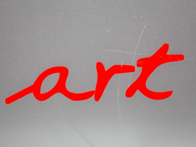 Slightly scuffed art.