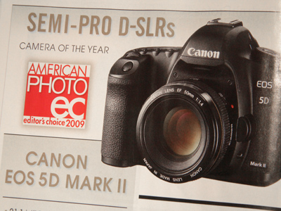 My camera has just been named Camera of the Year.  Does this mean I can get a new one next year?